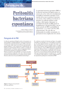 Peritonitis bacteriana espontánea