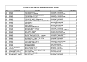 vacantes disponibles en fp básica