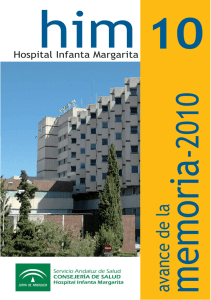 avance de la - Hospital Infanta Margarita