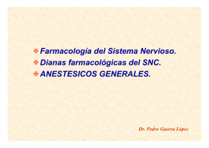 Farmacología del Sistema Nervioso