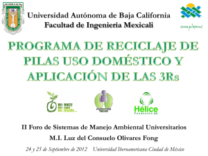 Universidad Autónoma de Baja California Facultad de Ingeniería