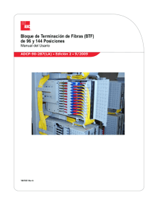 Bloque de Terminación de Fibras (BTF) de 96 y