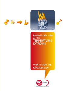 temperaturas extremas - Salud Laboral UGT Madrid