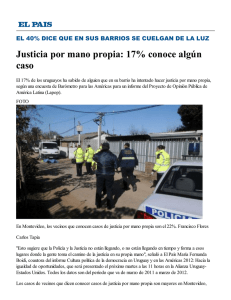 Justicia por mano propia: 17% conoce algún caso | Noticias