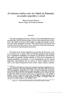 un estudio epigráfico y social - Revistas Científicas Complutenses