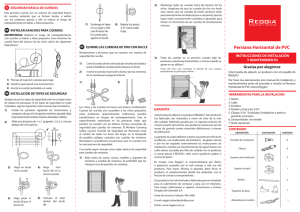 Manual de instalacion HORIZONTAL PVC.indd