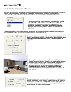 Iluminación de exteriores