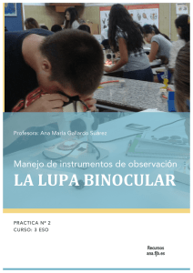 La lupa binocular - Blog de Ana María Gallardo Suárez