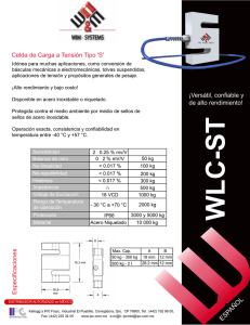 Celda de Carga WLC-ST