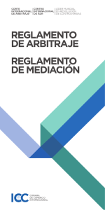 reglamento de arbitraje reglamento de mediación