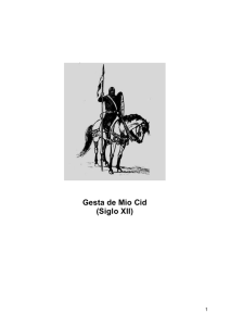Gesta de Mio Cid (Siglo XII)