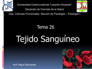 Viscosidad sanguínea - Universidad Centroccidental "Lisandro