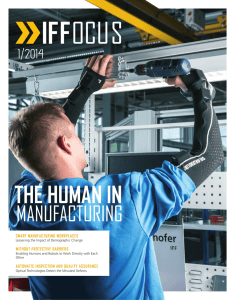 IFFOCUS: The Human in Manufacturing - Fraunhofer