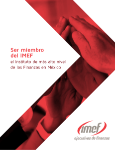 Ser miembro del IMEF