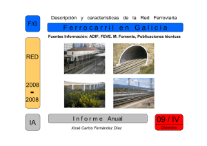 Informe RED de Ferrocarril de Galicia