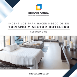 TURISMO Y SECTOR HOTELERO