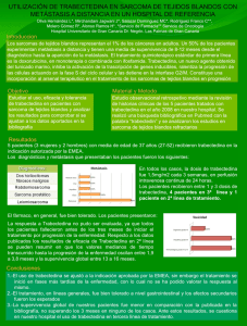 UTILIZACIÓN DE TRABECTEDINA EN SARCOMA D- T