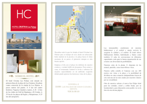 Más información - Hotel Cristina Las Palmas