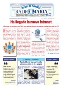 Ha llegado la nueva intranet - Radio María Venezuela