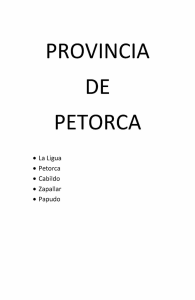 provincia de petorca