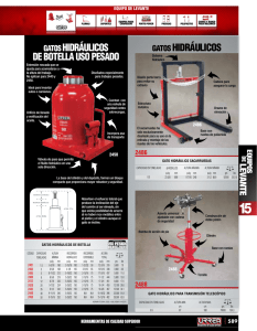 gatos hidráulicos gatos hidráulicos de botella uso pesado