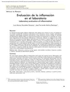 Evaluación de la inflamación en el laboratorio