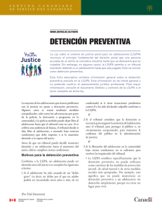 detención preventiva - Ministère de la Justice