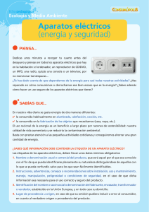 Aparatos eléctricos (energía y seguridad)
