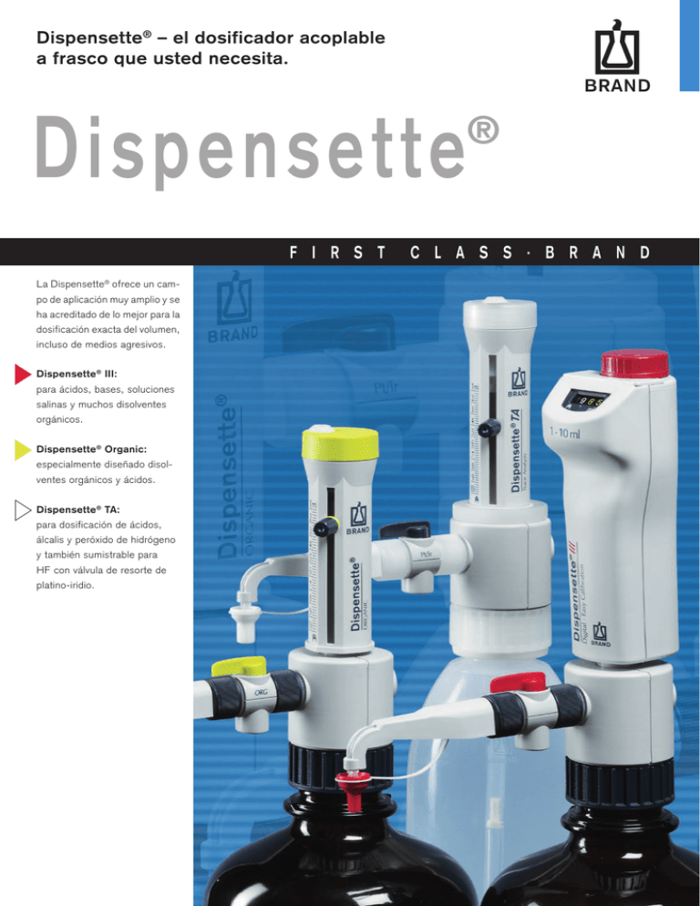 Dispensette® Organic