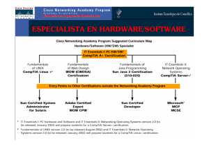especialista en hardware/software - Escuela de Ingeniería Electrónica