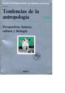Tendencias de la antropología - unesdoc