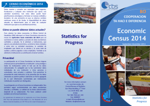 Economic Census 2014 - Central Bureau of Statistics
