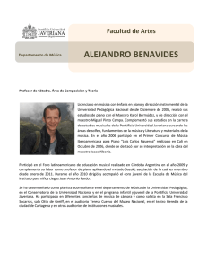 alejandro benavides - Pontificia Universidad Javeriana