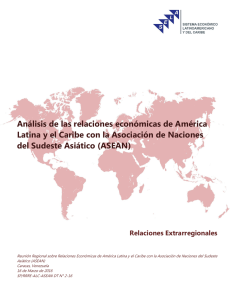 Análisis de las relaciones económicas de América Latina y