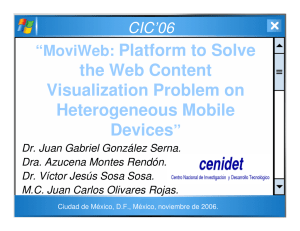 “MoviWeb: Platform to Solve the Web Content Visualization Problem