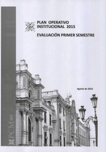 institucional 2015 - Presidencia del Consejo de Ministros