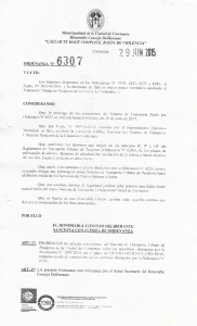Page 1 Municipalidad de la Ciudad de Corrientes Honorable