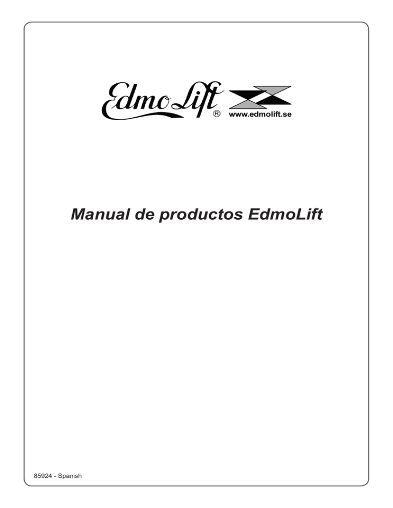 Manual de productos EdmoLift