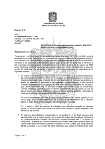 Respuesta derecho de petición ALFONSO MURILLO LEAL _3 de