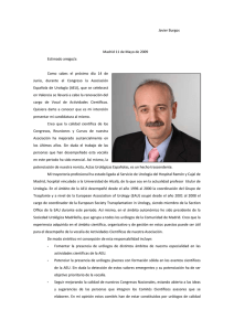 Francisco Javier Burgos Revilla - Asociación Española de Urología