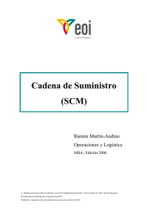 Cadena de Suministro (SCM)