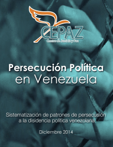 Informe Persecución política en Venezuela Resumen Ejecutivo