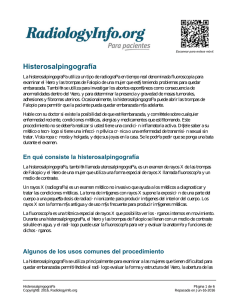 Histerosalpingografía