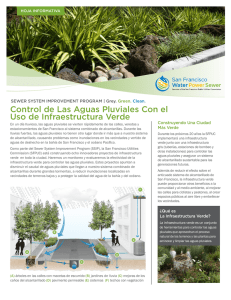 Control de Las Aguas Pluviales Con el Uso de Infraestructura Verde