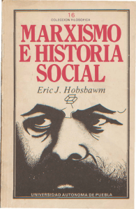 MARXISMO E HISTORIA SOCIAL