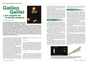 Galileo Galilei - Uruguay Ciencia
