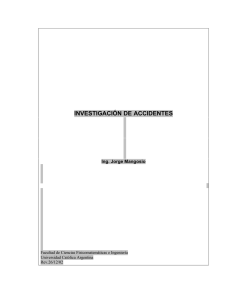 INVESTIGACIÓN DE ACCIDENTES