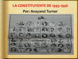 Experiencia Constituyente de 1946 - Prof