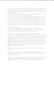 "En aquel momento nunca se habló de lo que luego fue la mayor