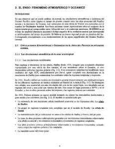 2. EL ENSO: FENOMENO ATMOSFERICO Y OCEANICO